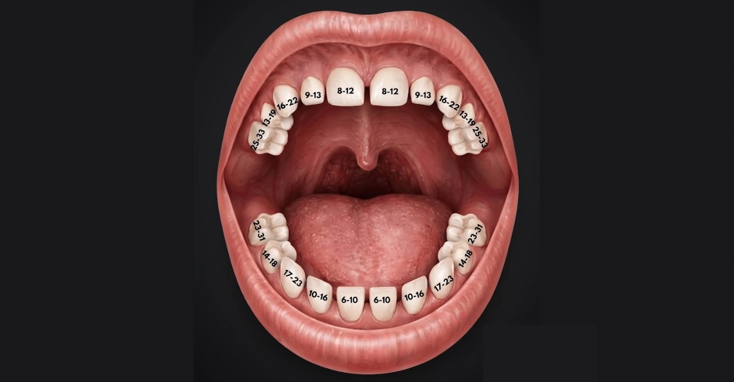 Tooth Eruption Timeline When Do Teeth Actually Appear